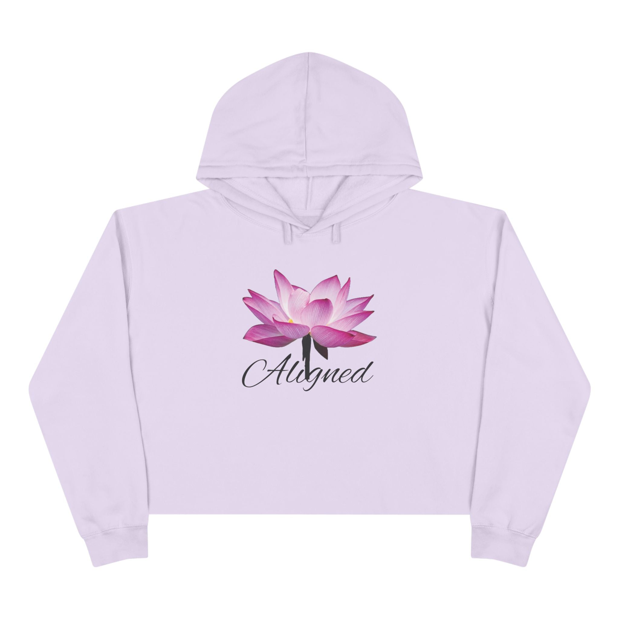 Soft White Crop Top Hoodie — Elegant Minimalist Ladies' Crop Top